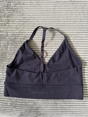 Alphalete Black T-Back Bralette Sports Bra